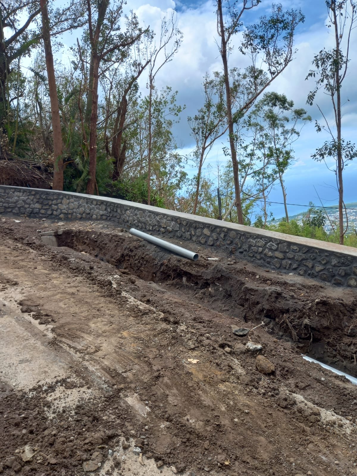 Chantier BTP VRD a La Reunion