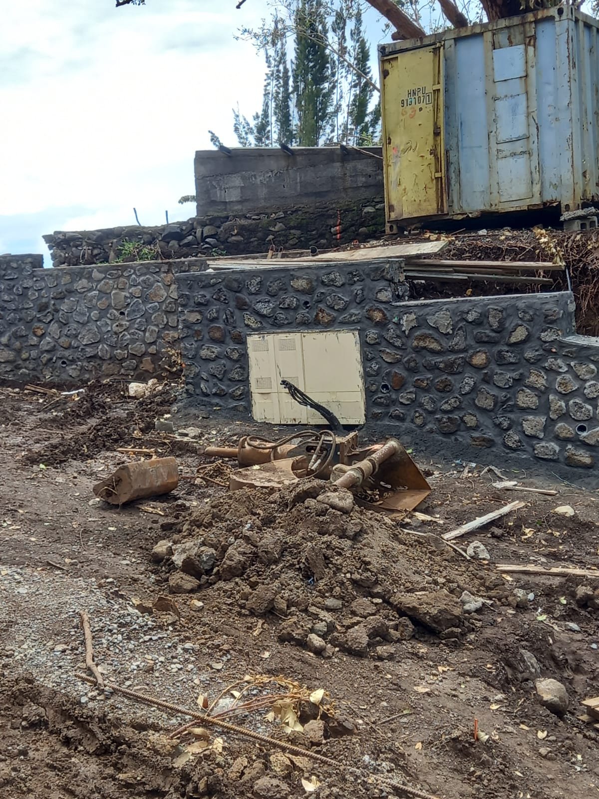 Chantier BTP VRD a La Reunion
