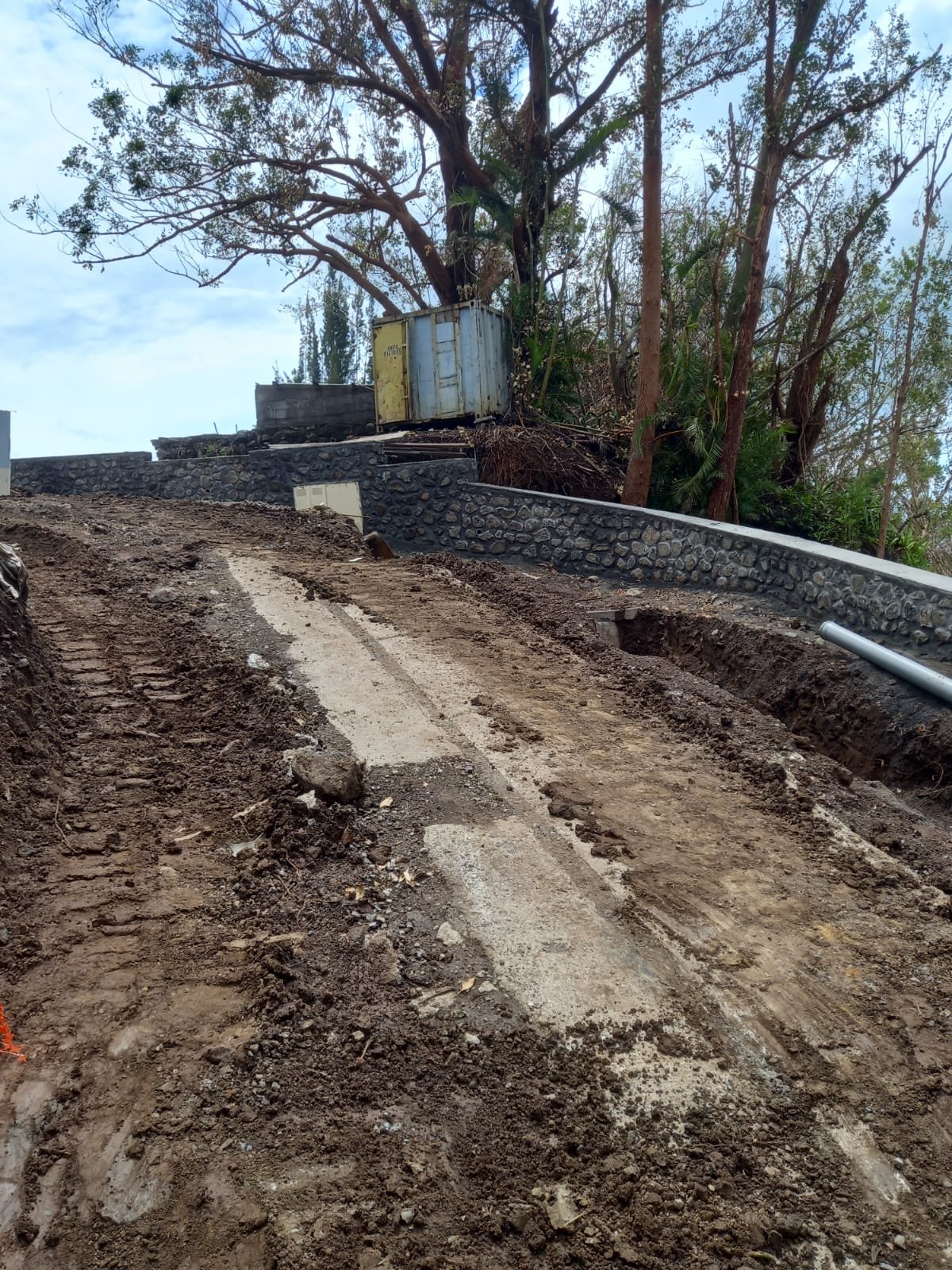 Chantier BTP VRD a La Reunion