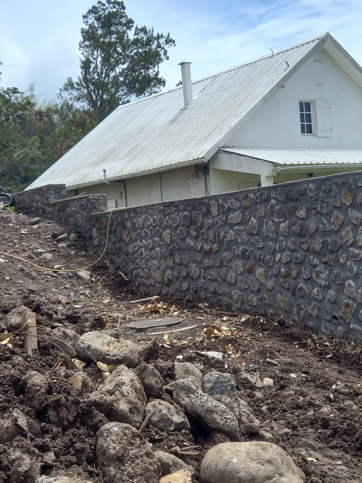 Chantier BTP VRD a La Reunion