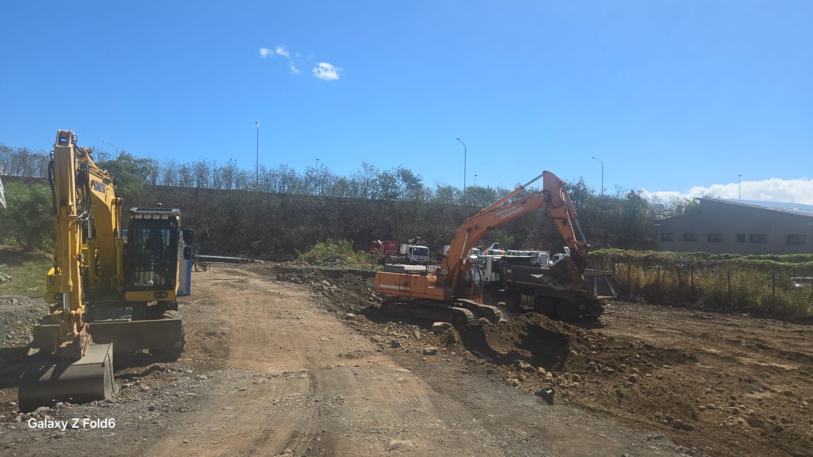 Chantier BTP VRD a La Reunion