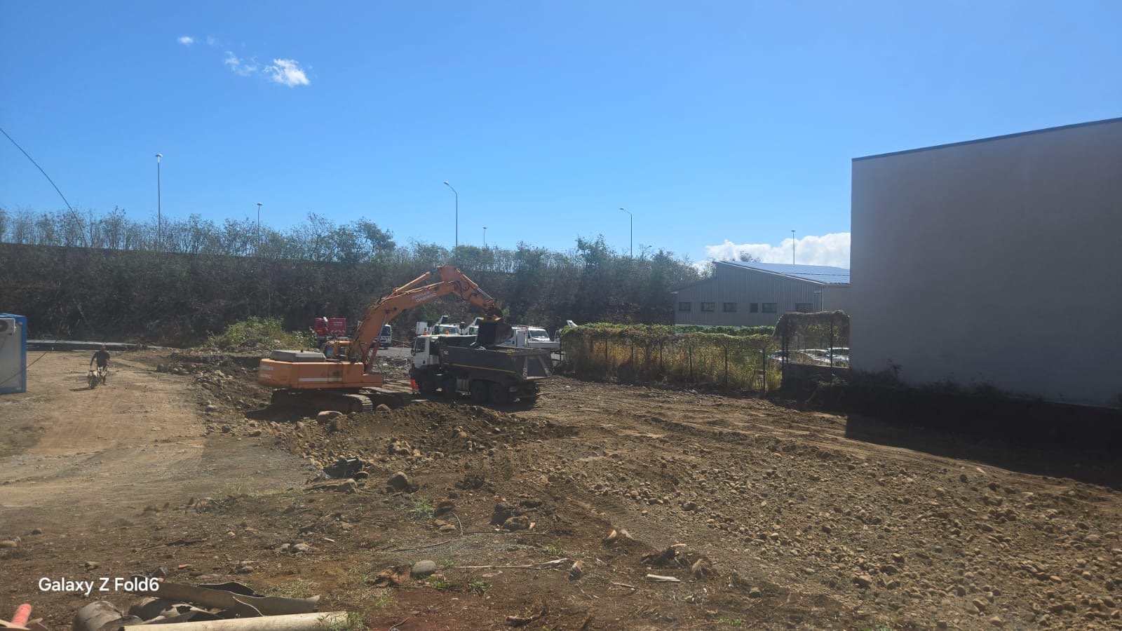 Chantier BTP VRD a La Reunion